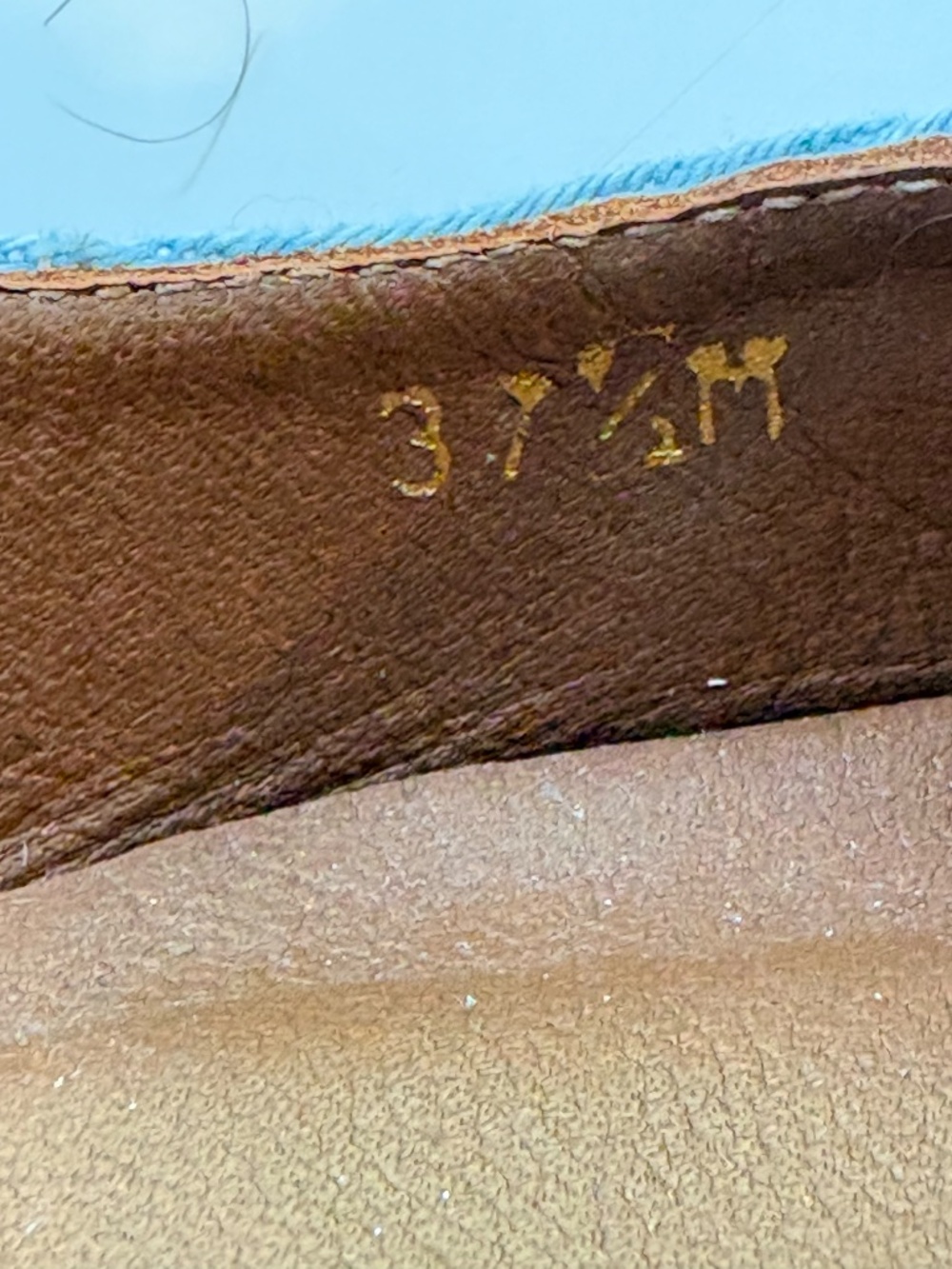 Margaux Maryjane’s in denim, 37.5//7.5 - Picture 9 of 10